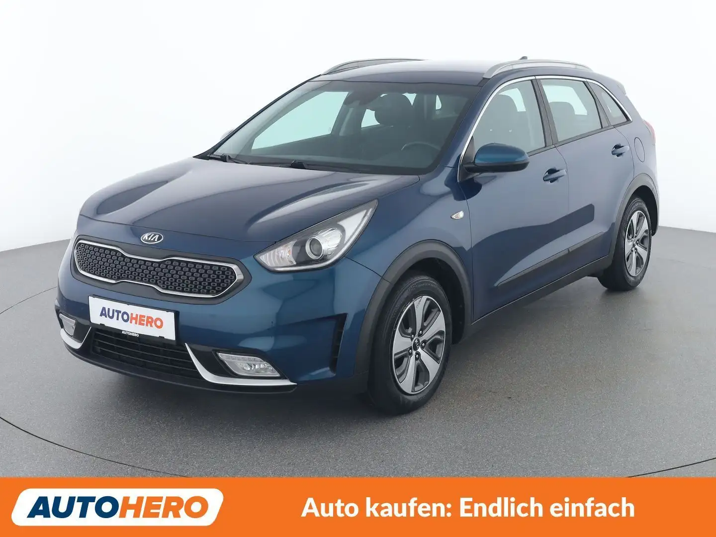 Kia Niro 1.6 Hybrid Silber Blau - 1