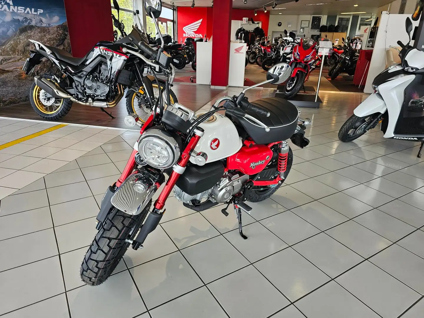 Honda Monkey 125 Rood - 1