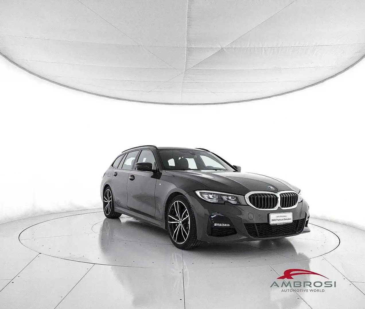BMW 330 Touring 330d mhev 48V MSport auto Сірий - 2