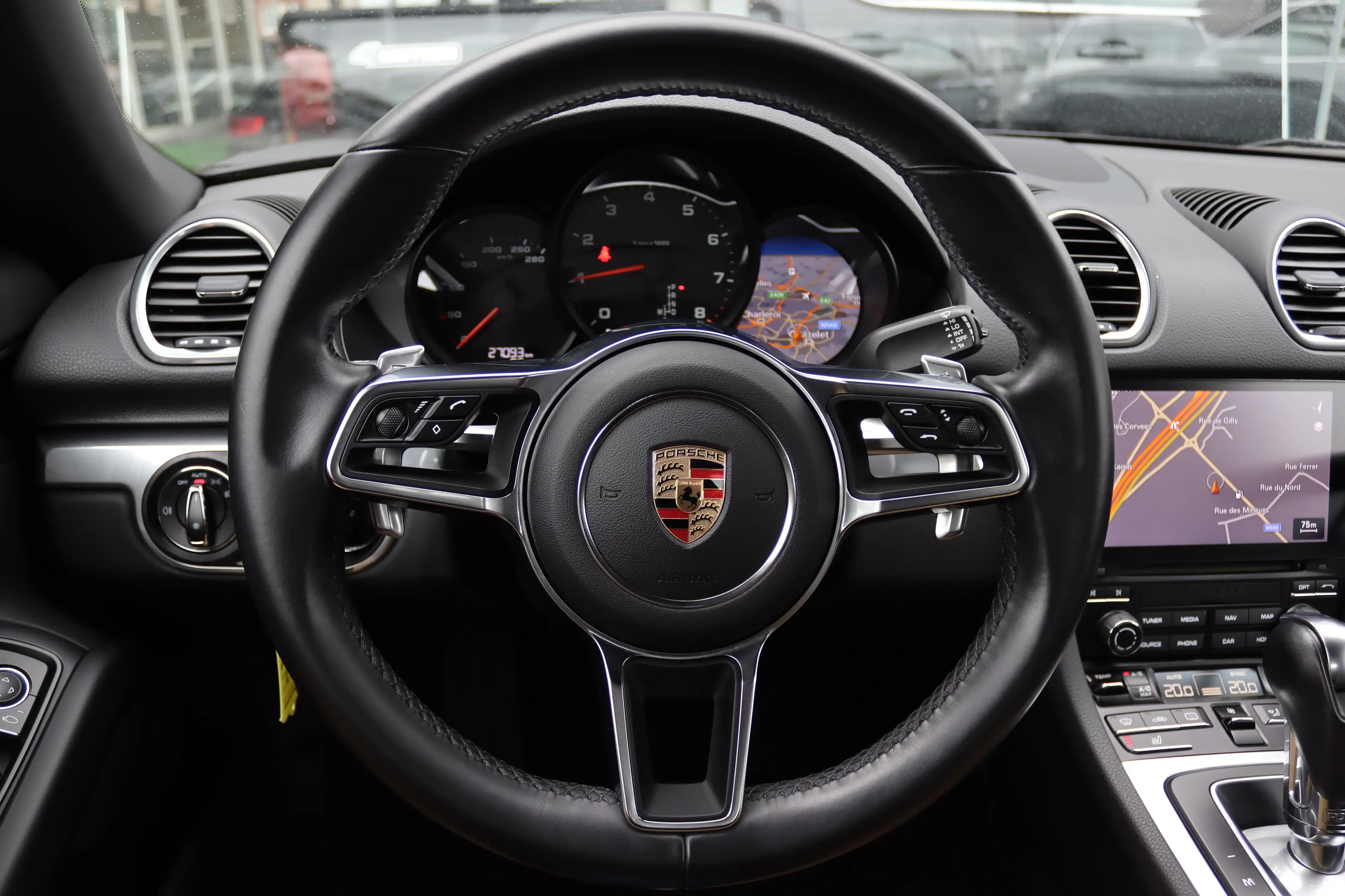 Porsche Boxster 718 2.0i TURBO 300CV PDK BLACK EDITION PPF EXHAUST FULL OPTIONS — photo 15