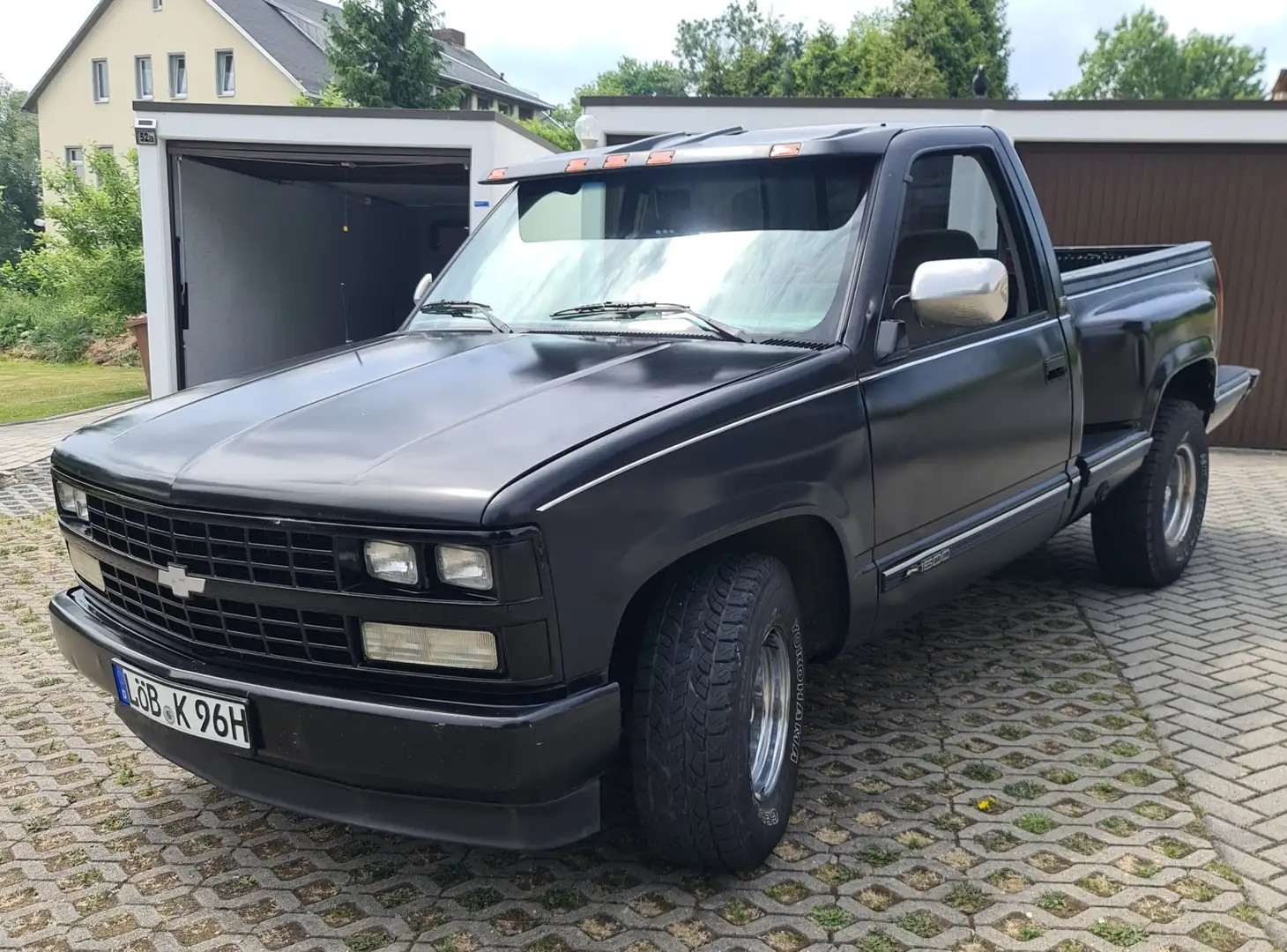 Chevrolet C1500 V8 Silverado Stepside, H- Kennzeichen Fekete - 1