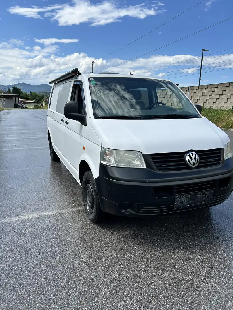 Volkswagen T5 Transporter Kastenwagen LR 1,9 TDI D-PF Weiß - 2