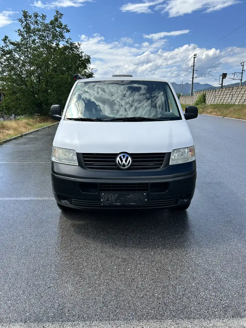 Volkswagen T5 Transporter Kastenwagen LR 1,9 TDI D-PF Weiß - 1