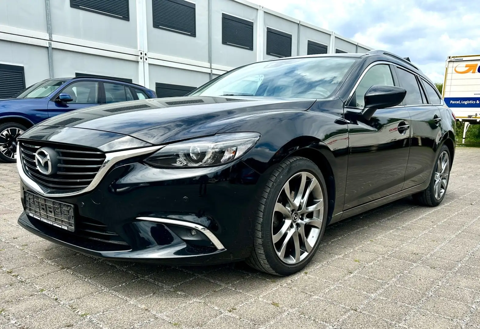Mazda 6 Kombi Exclusive Automatik / Klimaau. / NAVI Czarny - 1