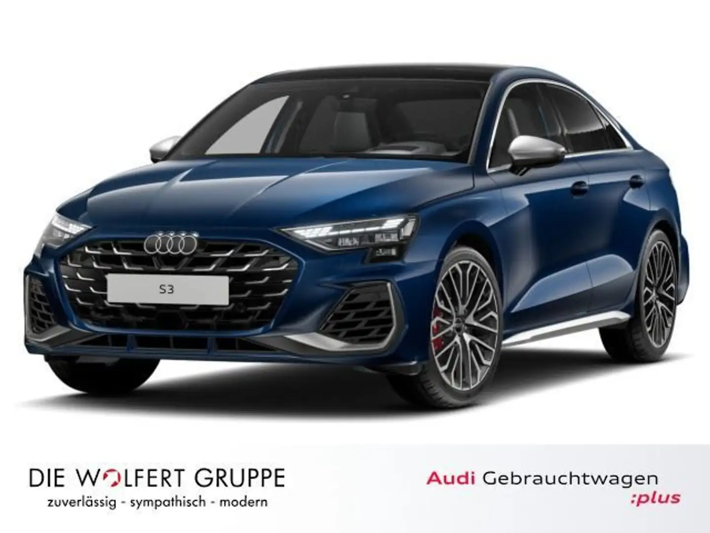 Audi S3 TFSI quattro S tronic SPORT-AGA*ACC Bleu - 2