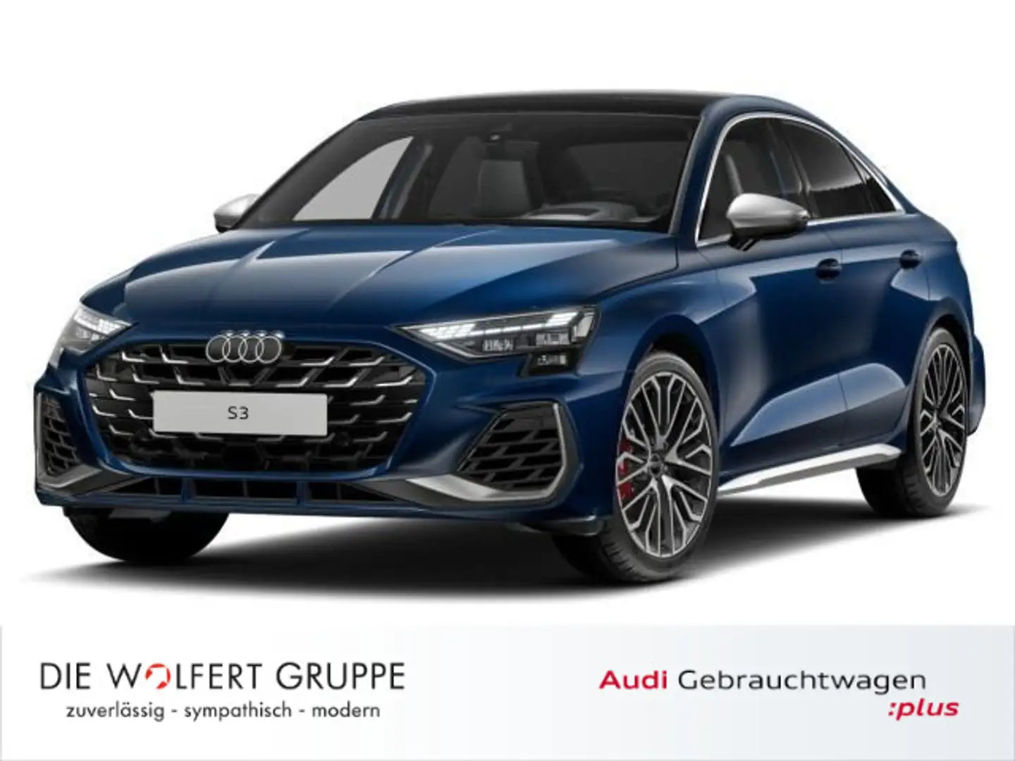 Audi S3 TFSI quattro S tronic SPORT-AGA*ACC Bleu - 1