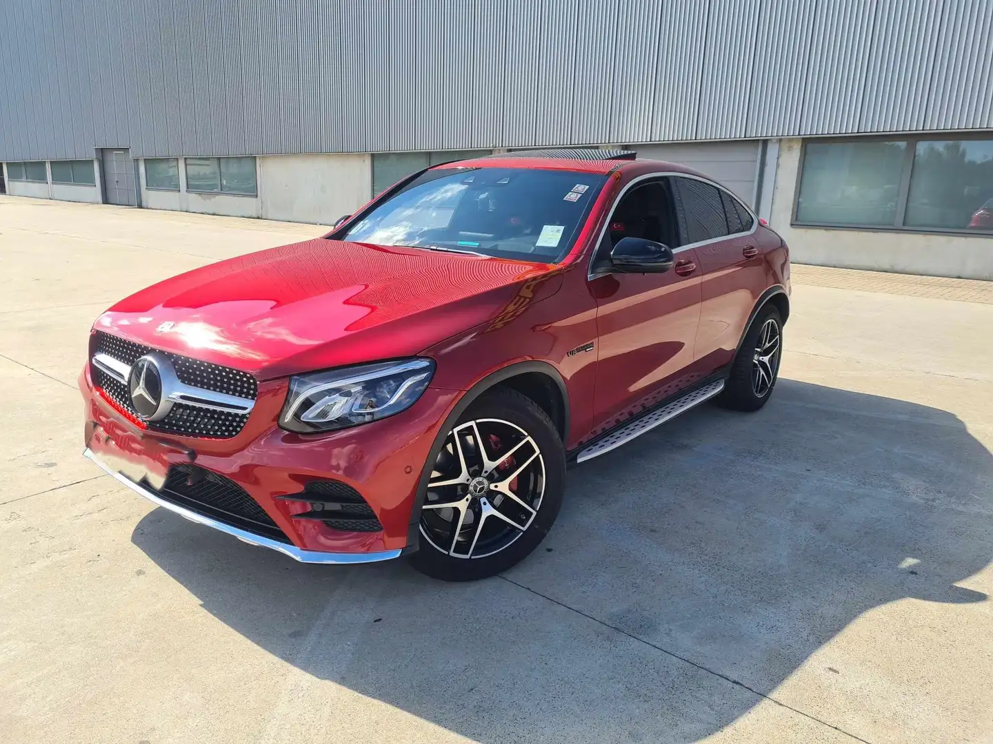 Mercedes-Benz GLC 250 Coupé 4-Matic (EU6.2) Rood - 1