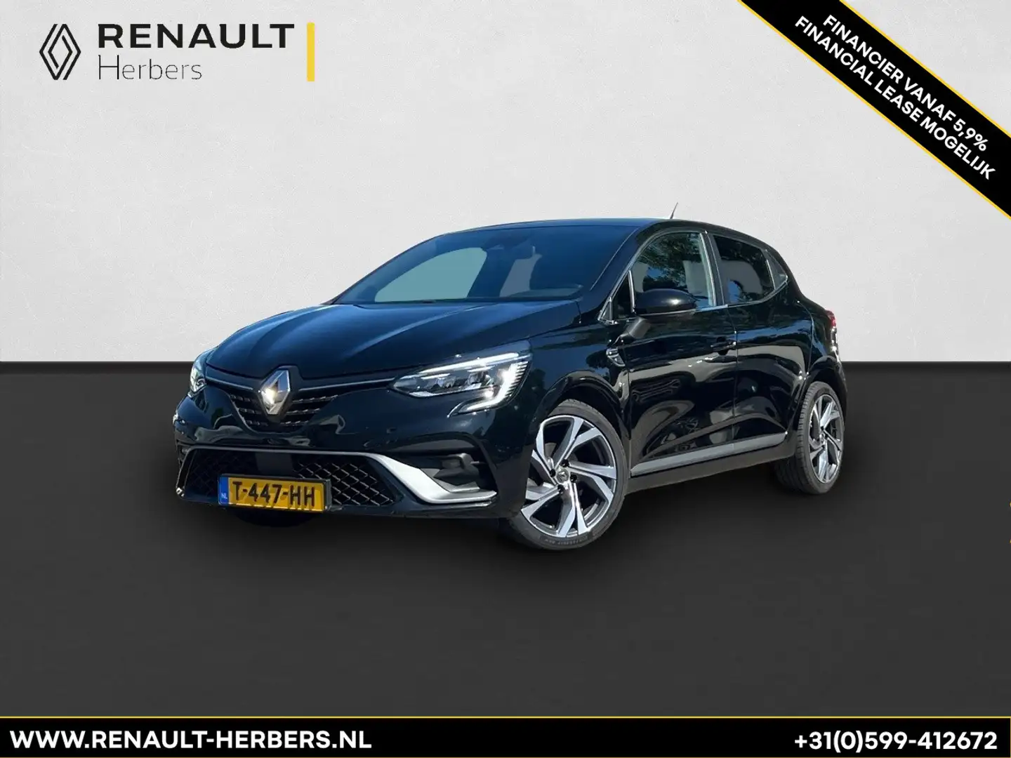 Renault Clio 1.0 TCe R.S. Line NAVI / STOELVERWARMING / ECC / 1 Noir - 1