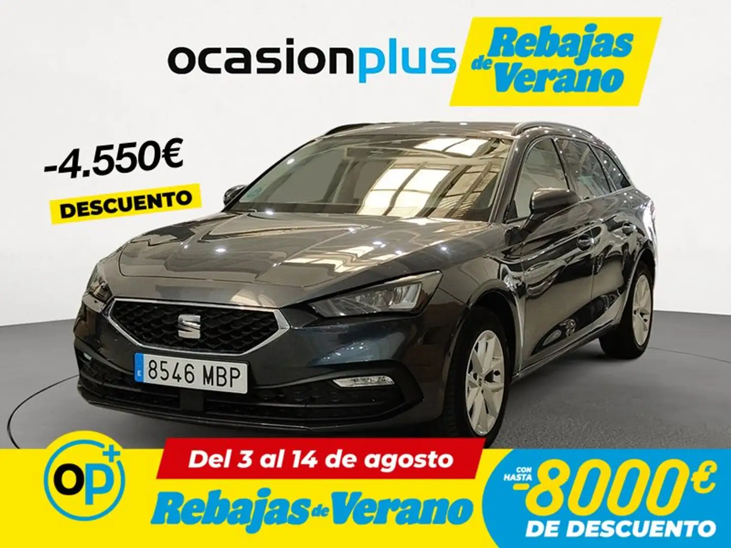 SEAT Leon ST 1.0 eTSI S&S Style XS DSG-7 110 Gris - 1