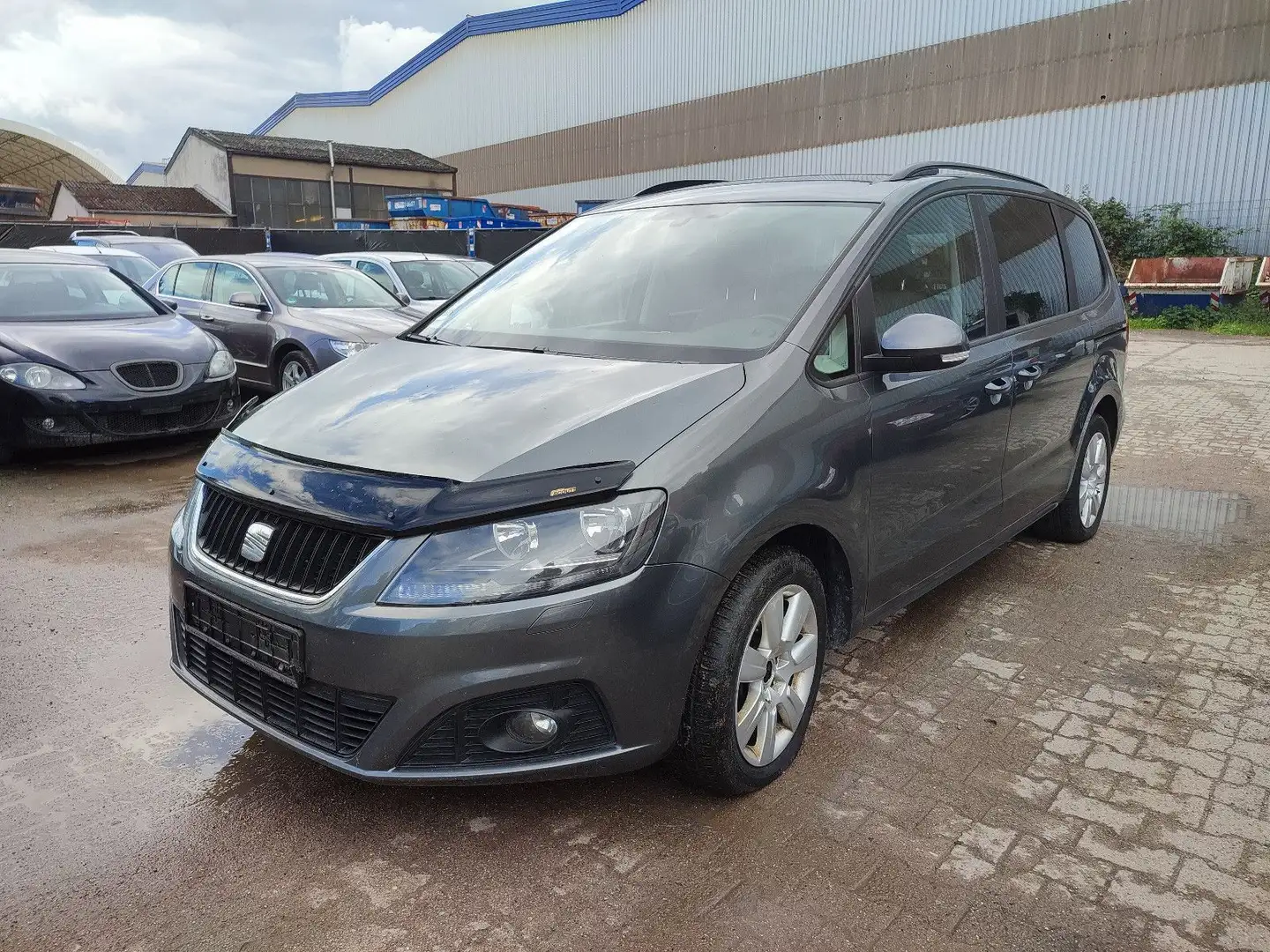 SEAT Alhambra 2.0 Tdi/Automatik/7-Sitzer/Tüv NEU Grau - 1