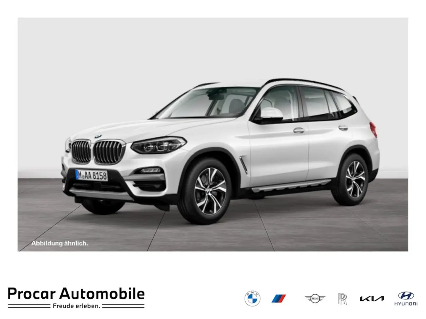 BMW X3 xDrive20d xLine Navi+Hifi+AHK+Standheizung+Alarm+L Weiß - 1