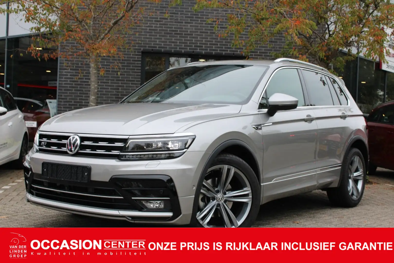 Volkswagen Tiguan 1.5 TSI R-Line DSG Virtual/Pano/Leer/360view "RIJK Grijs - 1
