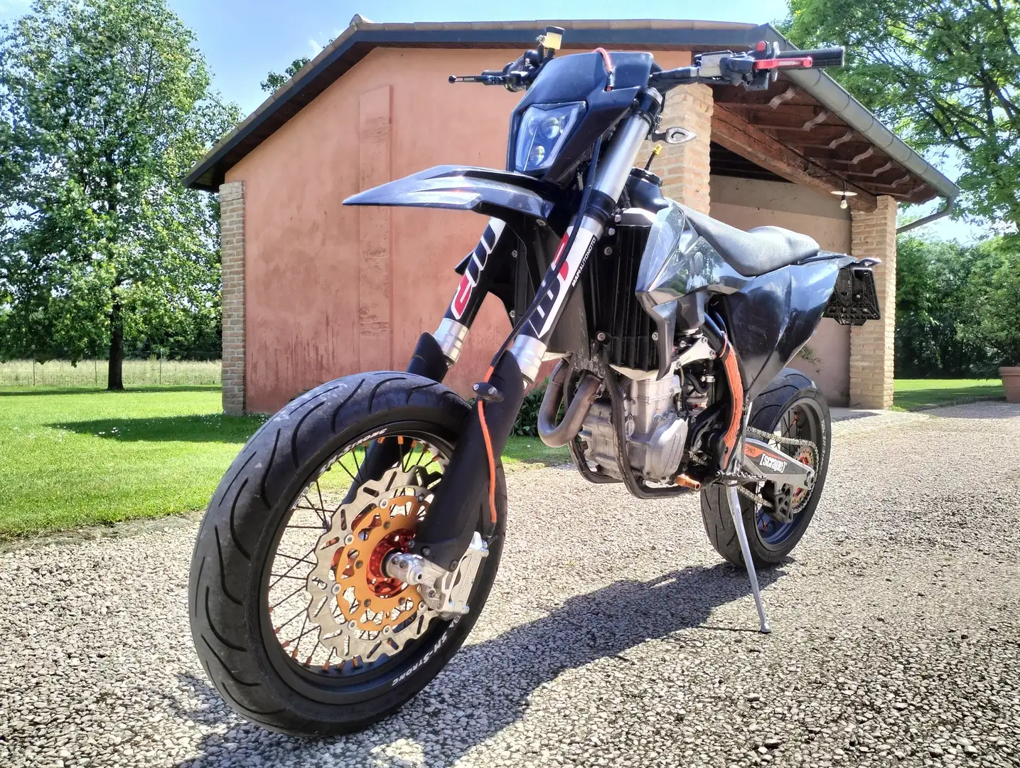 KTM 450 SX MOTARD 450 SXF TRIPLA OMOLOGAZIONE Nero - 1