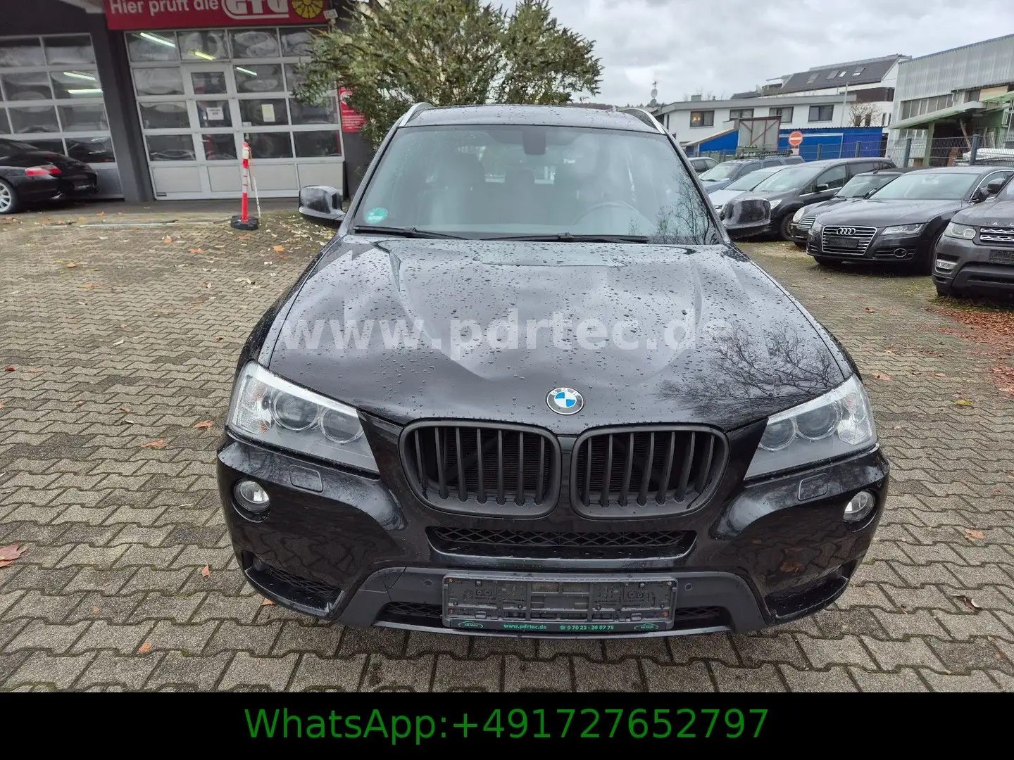 BMW X3 xDrive 35 d*Leder*Xenon*Sport Autom*TÜV+Servi Noir - 2