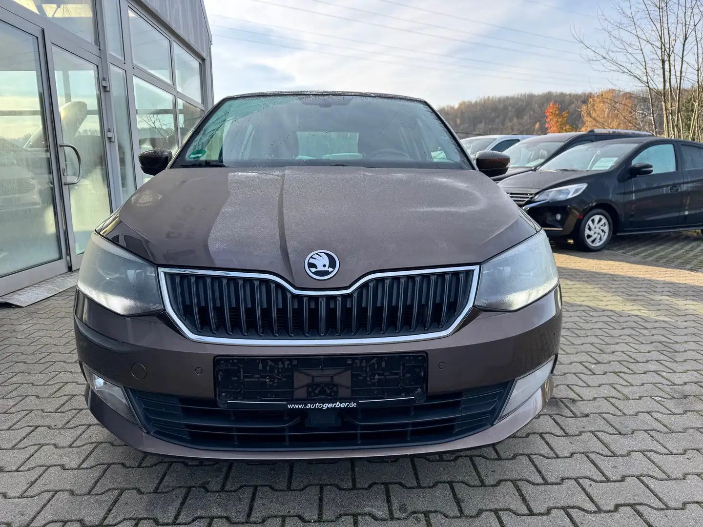 Skoda Fabia Fabia III 1.0 TSI Style MFL SHZ ALU Bruin - 2