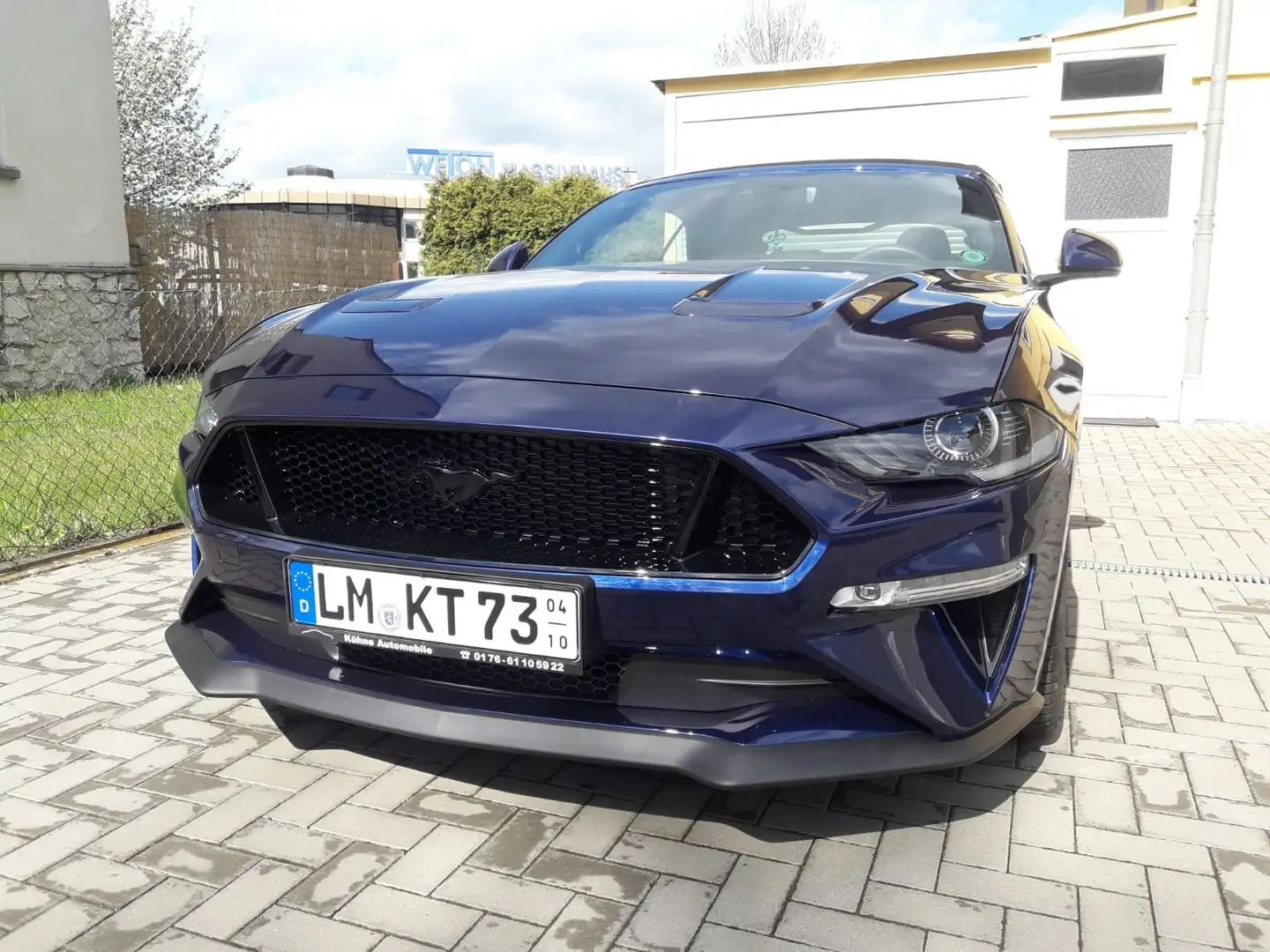 Ford Mustang GT Convertible ! Edition55 !!2500 KM!!! Blue - 1