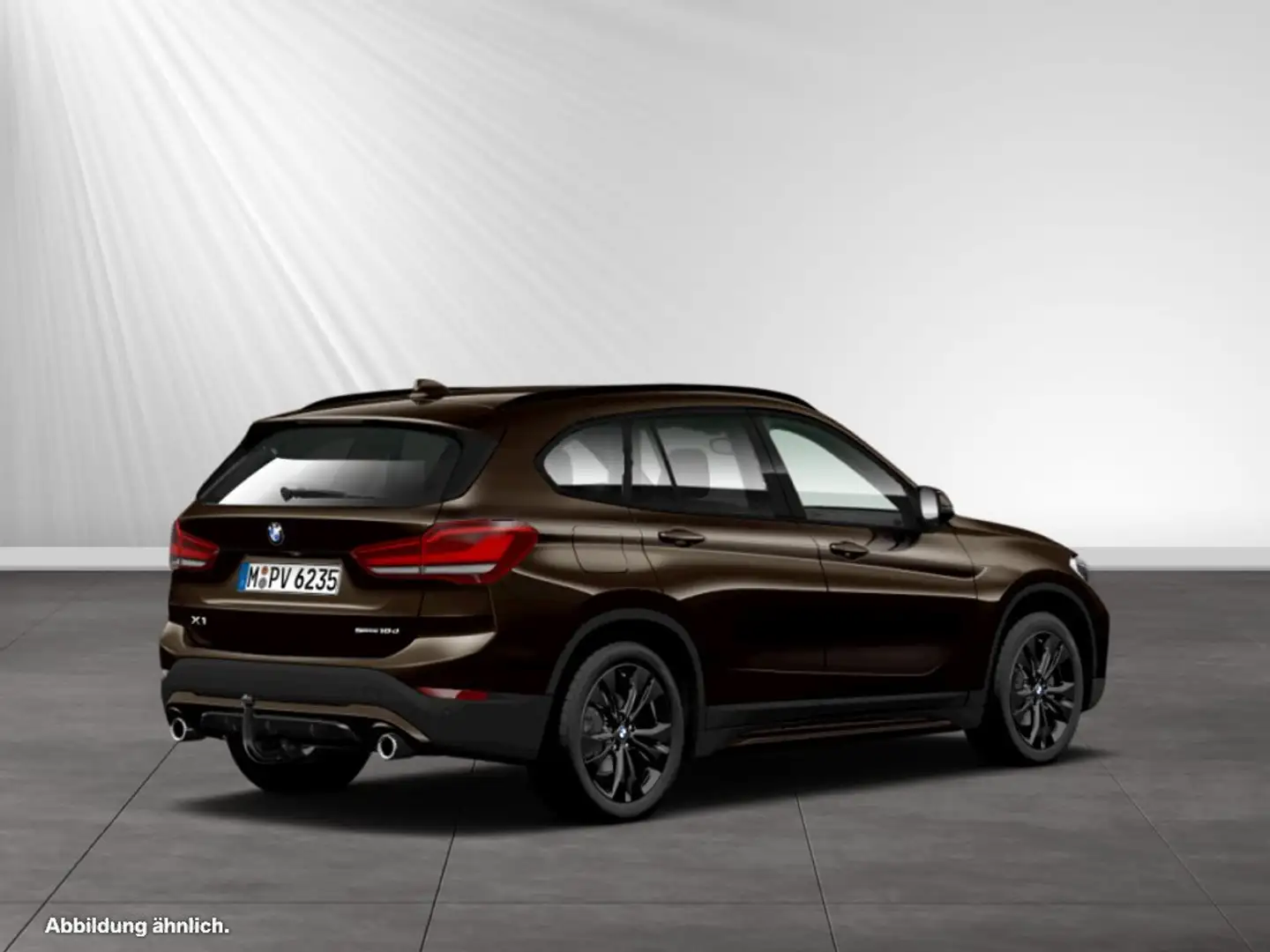 BMW X1 sDrive18d Sport Line|Aut.|AHK|HiFi|Parkass. Brun - 2