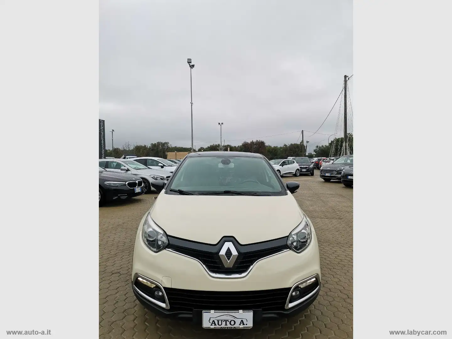 Renault Captur 1.5 dCi 8V 90 CV S&S Ener. R-Link Bianco - 2