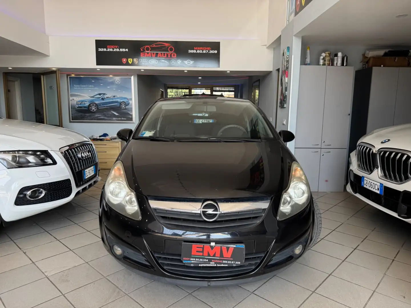 Opel Corsa 1.2 3 porte Sport Zwart - 2