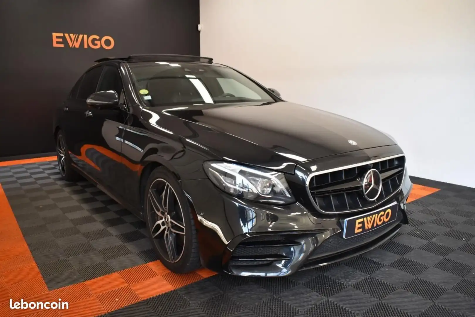 Mercedes-Benz E 350 Mercedes 350D 258ch AMG FULL OPTIONS CAMERA 360 AF Black - 1
