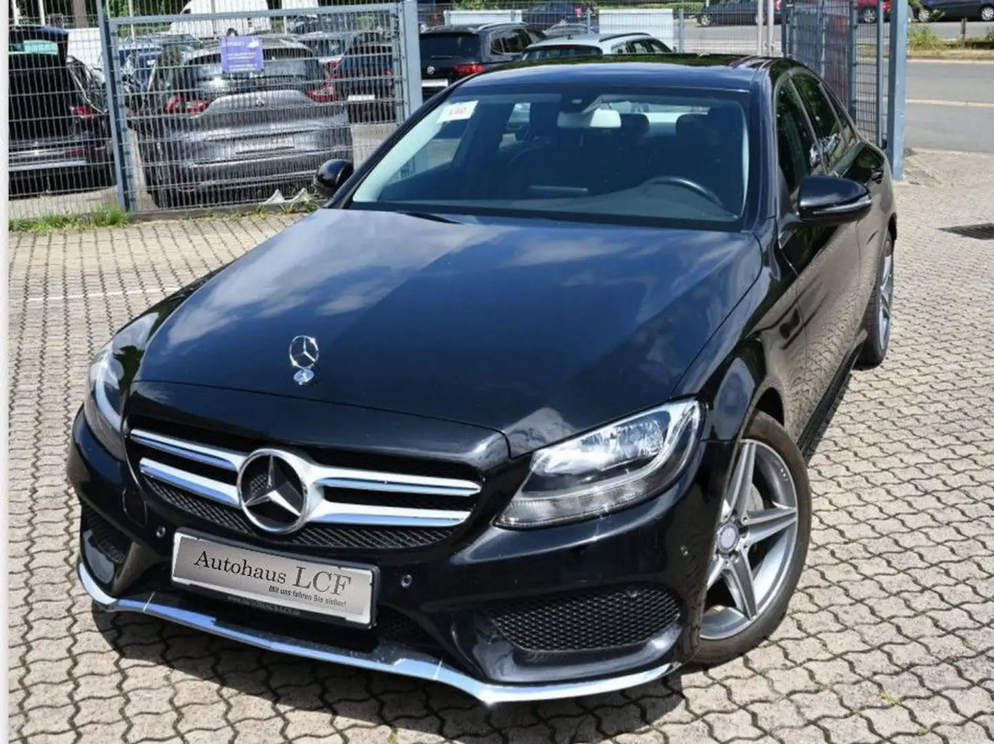 Mercedes-Benz C 200 CGI AMG Line Leder PDC 18Zoll SO+WR Noir - 2
