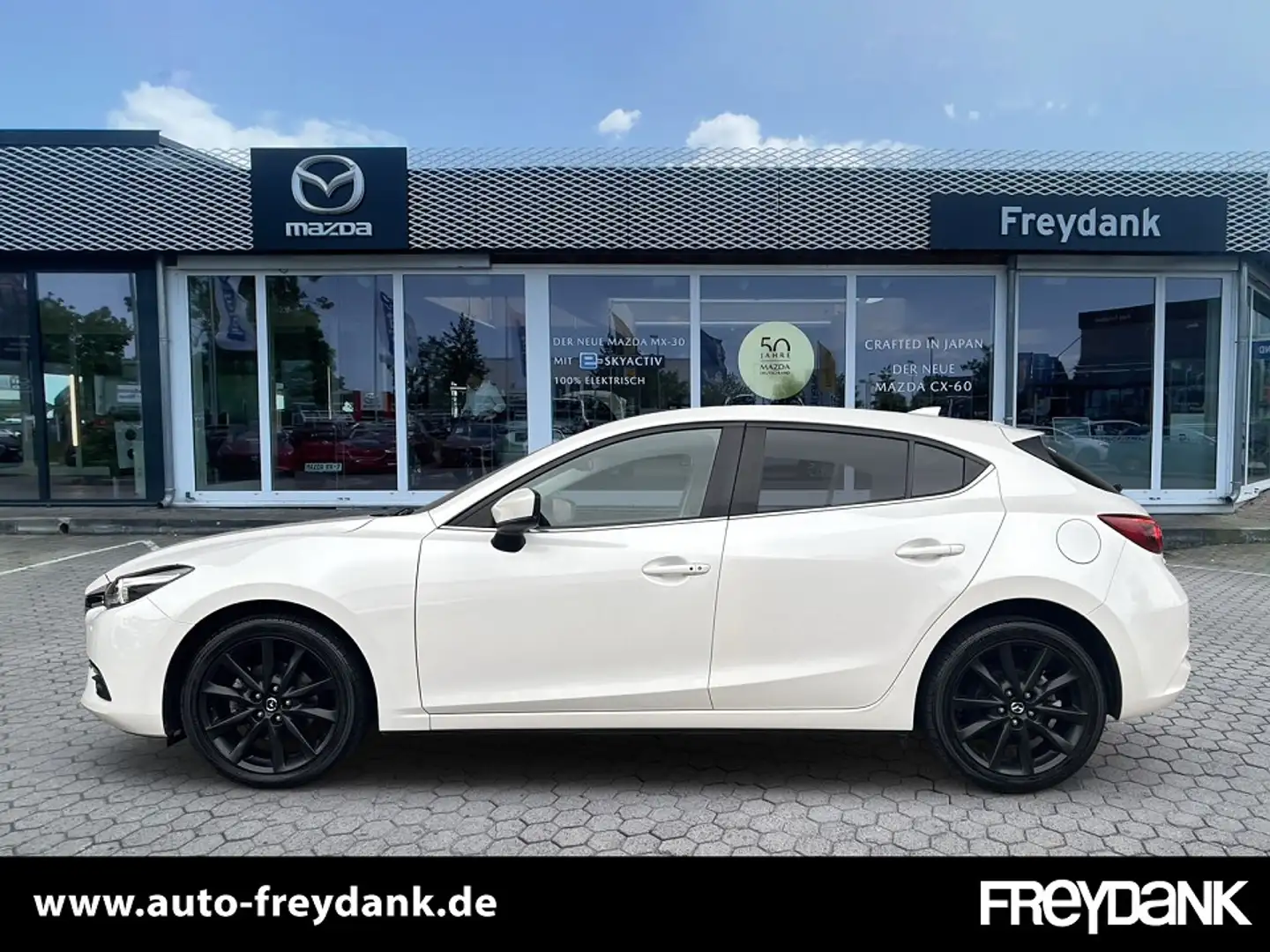Mazda 3 SKYACTIV-G 120 SPORTSLINE, NAVI Weiß - 2