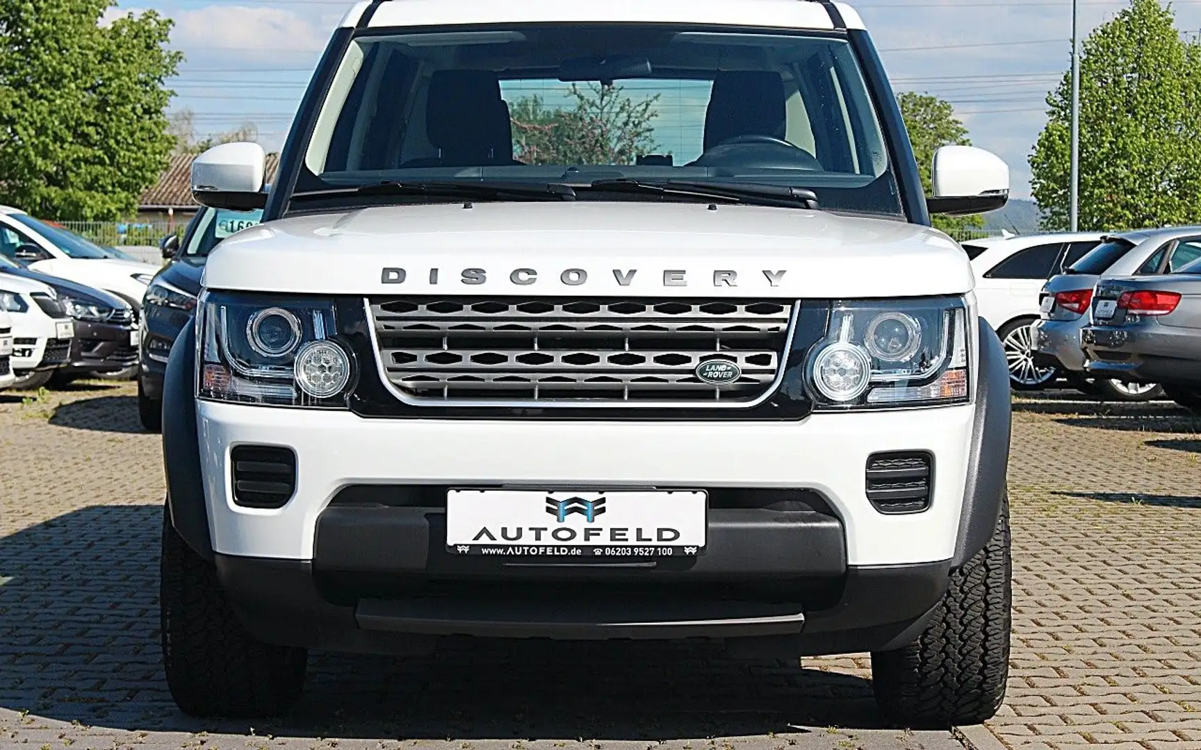 Land Rover Discovery 4 3.0 TDV6/VOLL SHEFT/KLIMA/SHZ/PDC/F1 Weiß - 2
