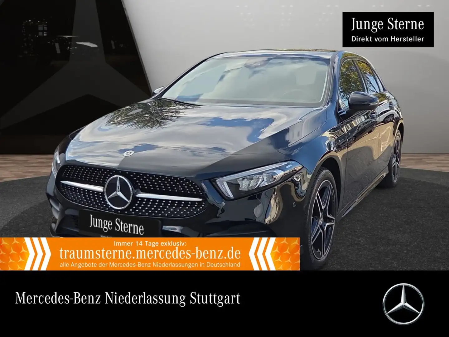 Mercedes-Benz A 250 e AMG+NIGHT+LED+KAMERA+8G Schwarz - 1