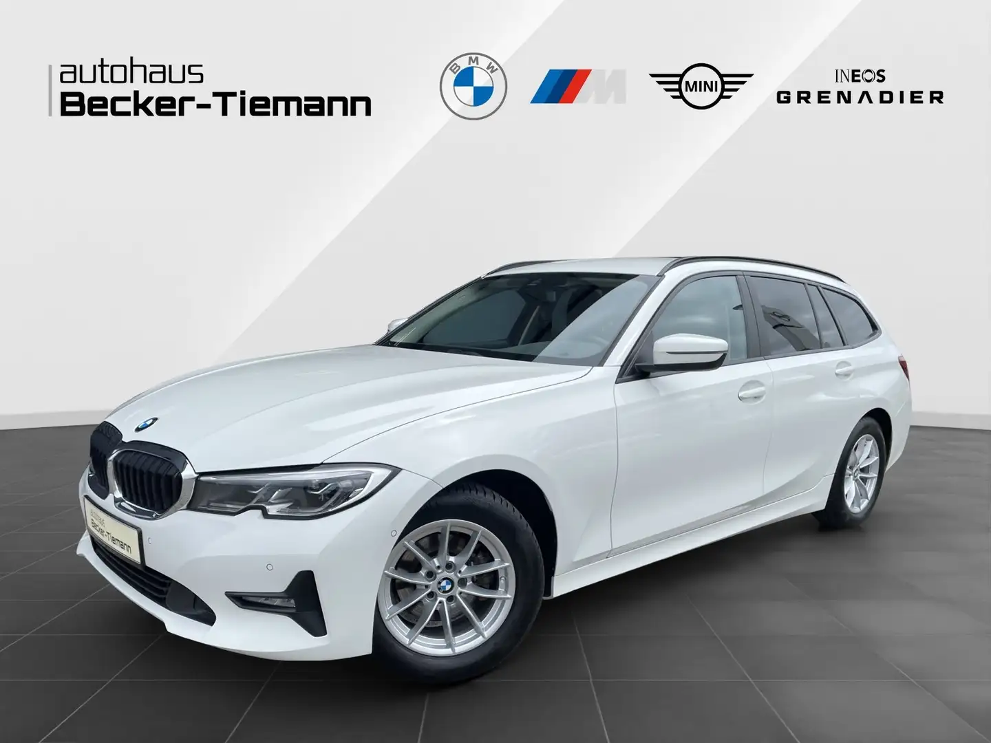 BMW 318 d Touring Aut. Driving/Parking/Laser/LivePro/AHK/S Білий - 1
