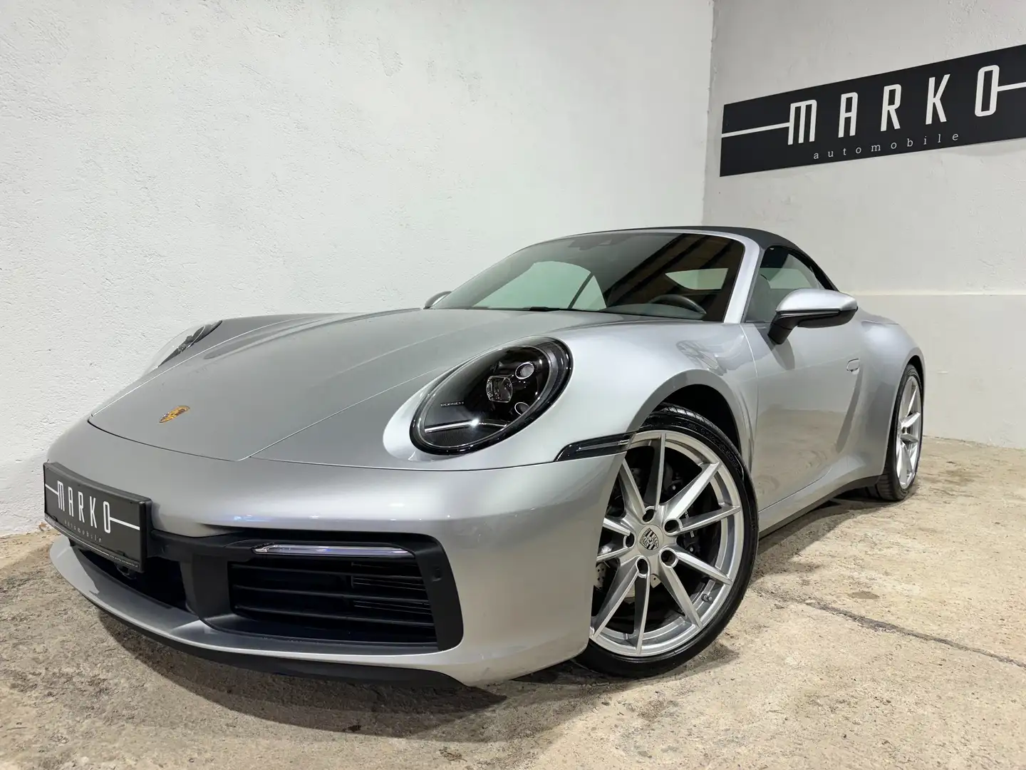 Porsche 992 Carrera Cabriolet GT-silber Grau - 1