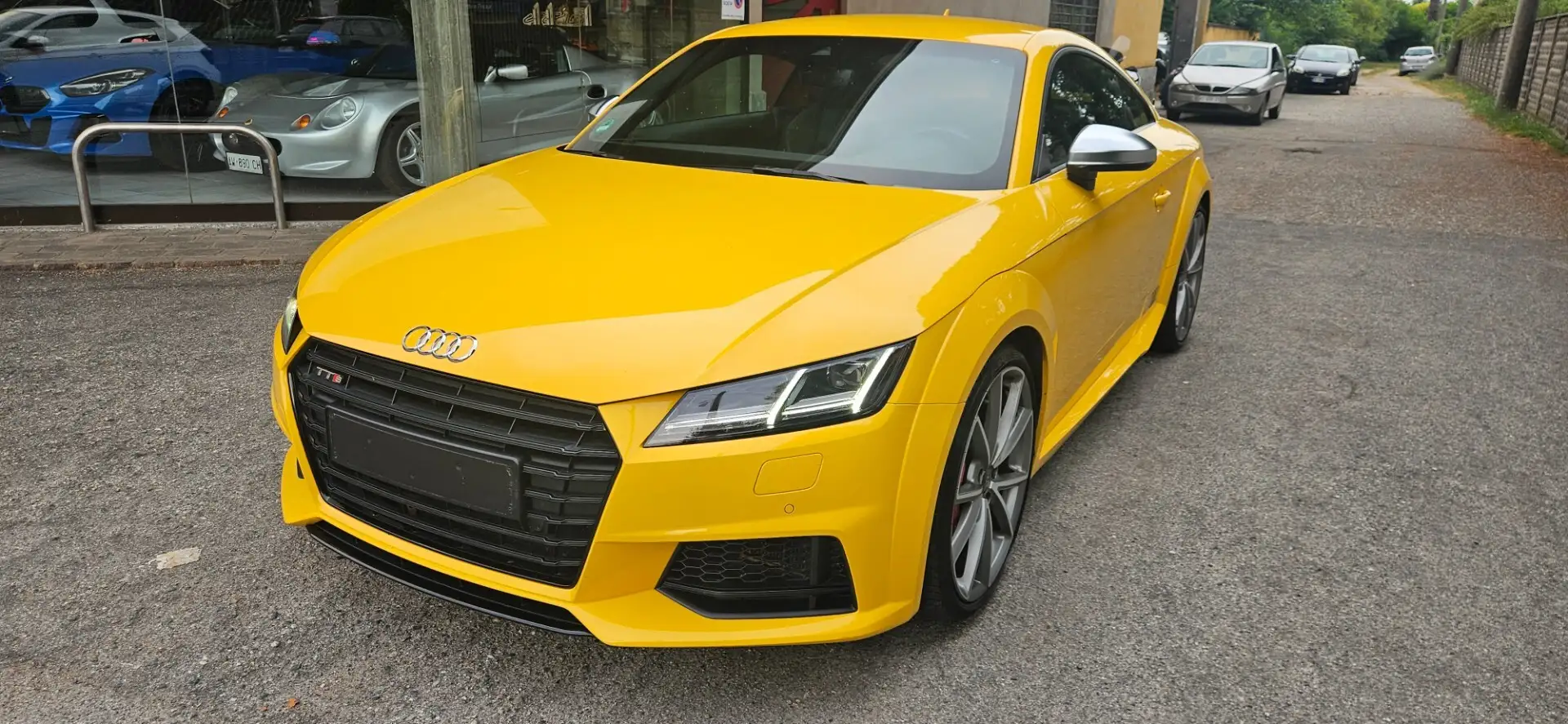 Audi TTS 8RUOTE 20"*FARI*MATRIX*PRIMA VERNICE*SEDILI SPORT Giallo - 2
