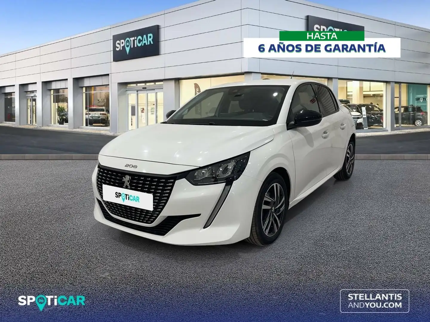 Peugeot 208 PureTech 73kW (100CV) Allure Blanco - 1