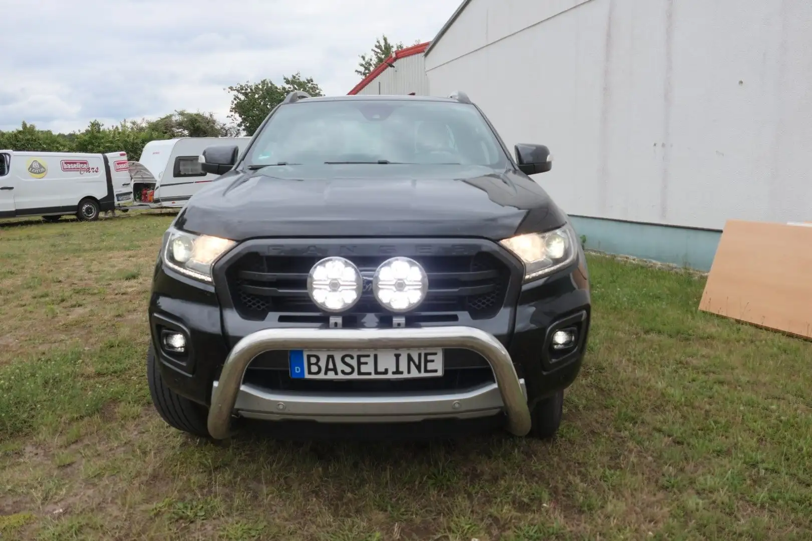 Ford Ranger Wildtrak FSH Vollausst Ext Cab Garantie Noir - 2