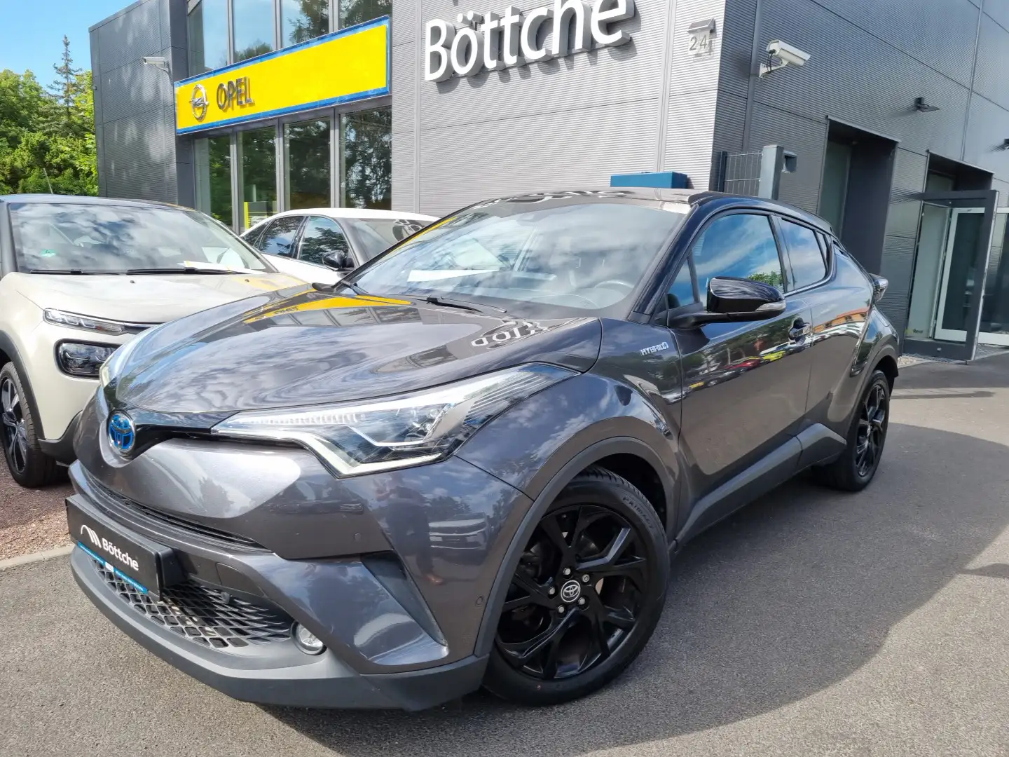 Toyota C-HR 1.8 Hybrid Style Sel LED/Navi/SHZ/JBL/Klima-AT Grau - 2