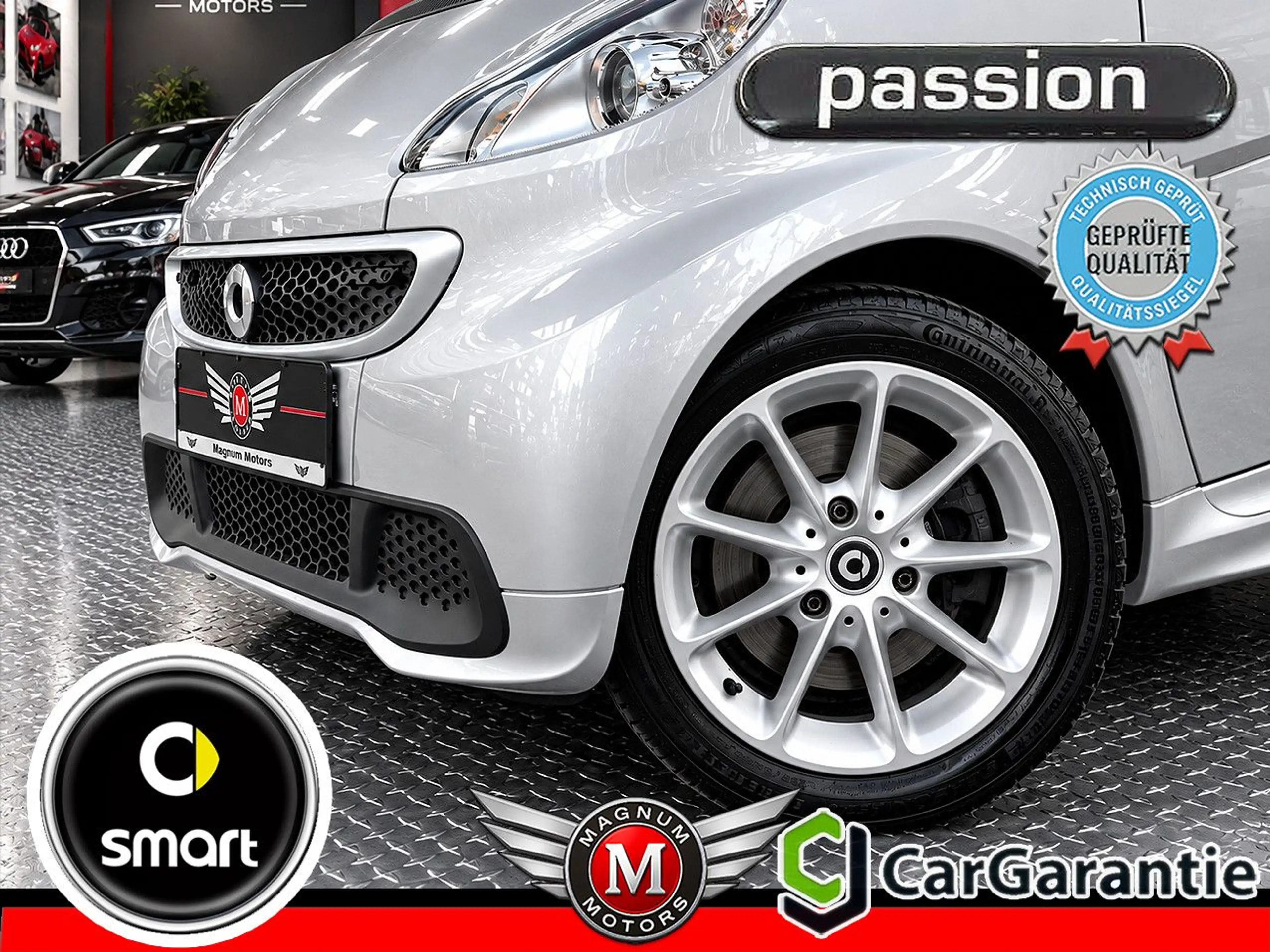 smart forTwo FORTWO COUPE PASSION*Aut.*Klima*Pano.*Sitzh.*Alu