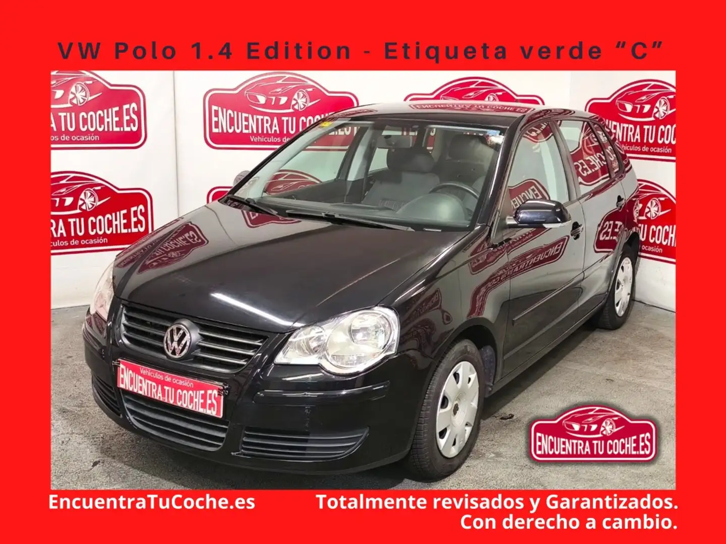 Volkswagen Polo 1.4 Edition 80 Noir - 1