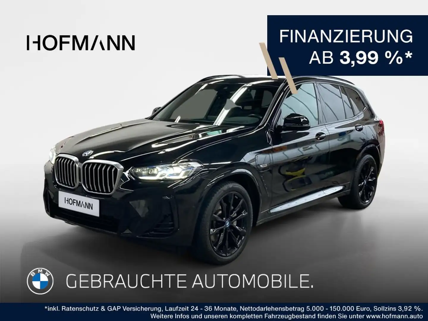 BMW X3 M Sport Schwarz - 1