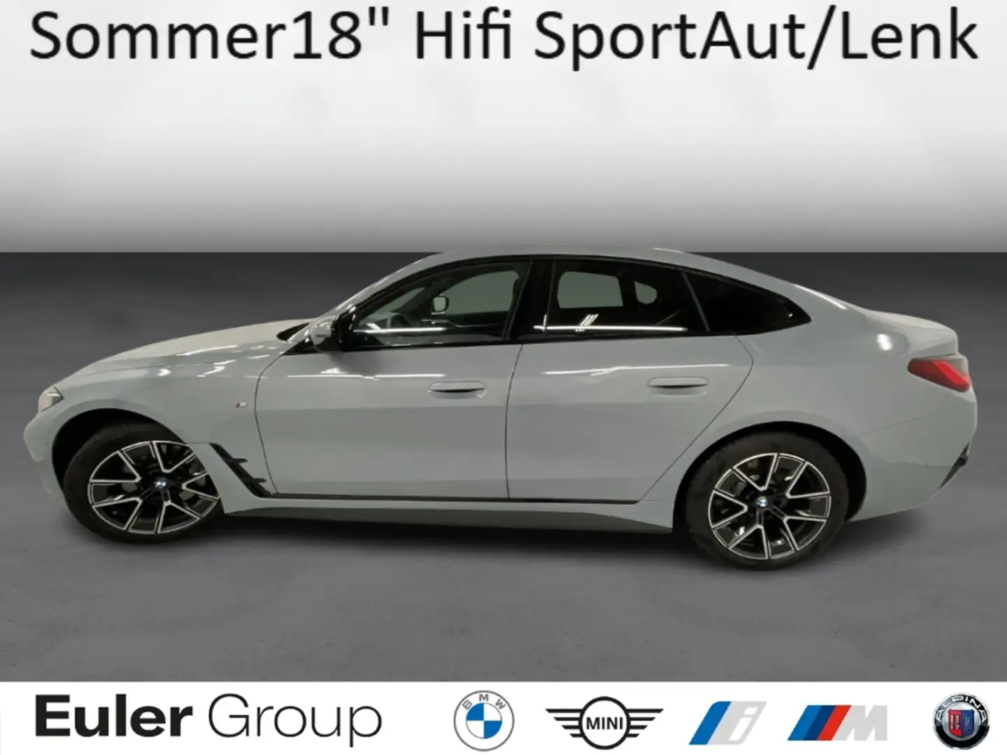 BMW 430 i x M Sport Sommer18'' Hifi SportAut/Lenk ParkAss Grau - 1
