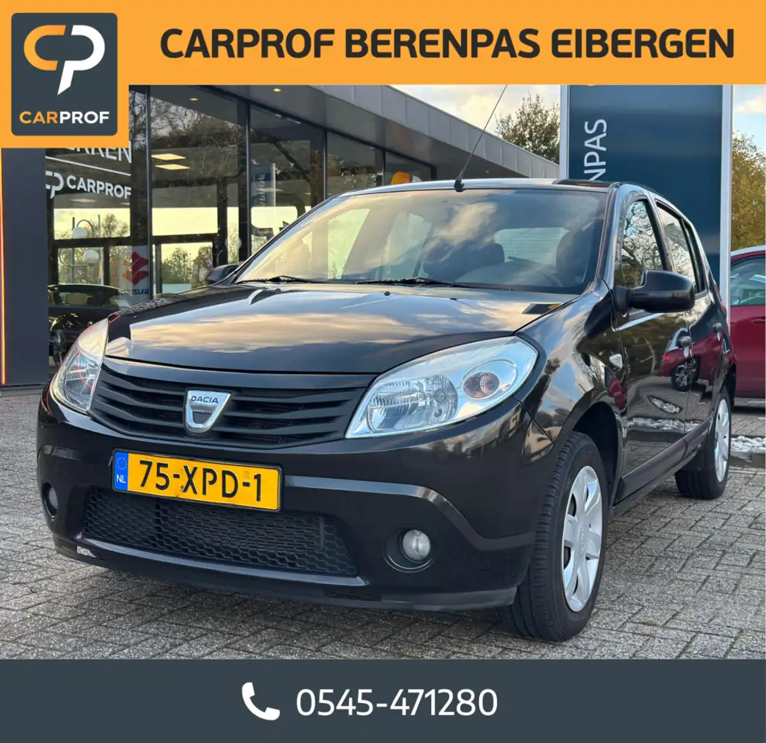 Dacia Sandero 1.2-16V 5-drs Aniversare '' Airco - Elektrische ra Negro - 1