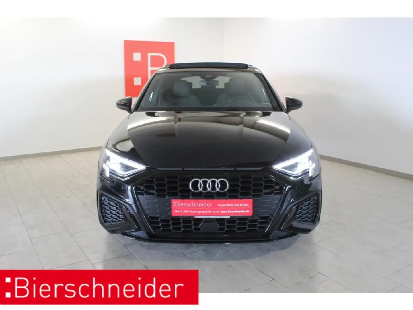 Audi A3 Sportback 35 TDI S-Tronic 2x S-Line  Black 18 ACC Schwarz - 2