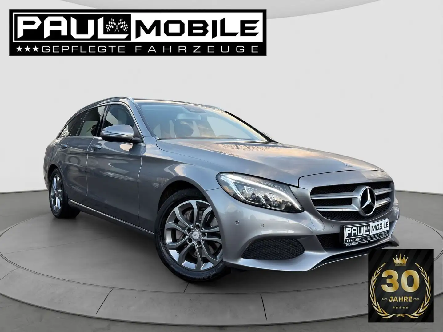 Mercedes-Benz C 250 T CGI Avantgarde Navi LED-ILS Parkassist Argent - 1