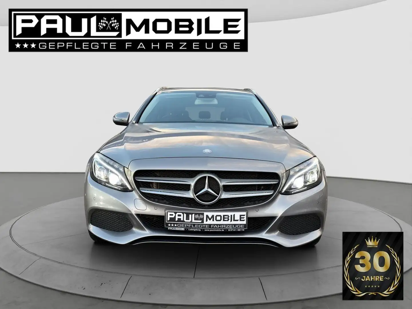 Mercedes-Benz C 250 T CGI Avantgarde Navi LED-ILS Parkassist Argent - 2