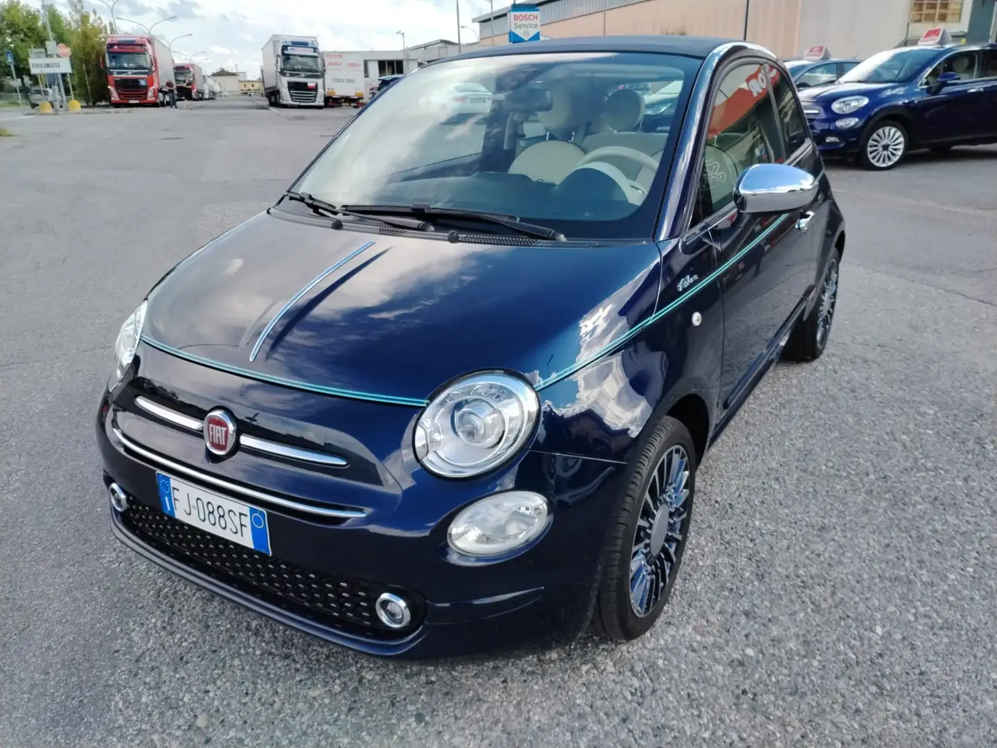 Fiat 500C 500C III 2015 1.2 Riva 69cv numero 140/500 Blu/Azzurro - 1