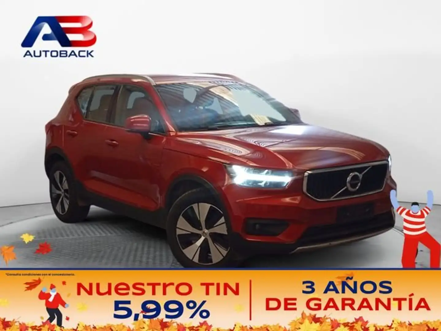 Volvo XC40 1.5 T5 Twin Business Plus Auto Rojo - 1