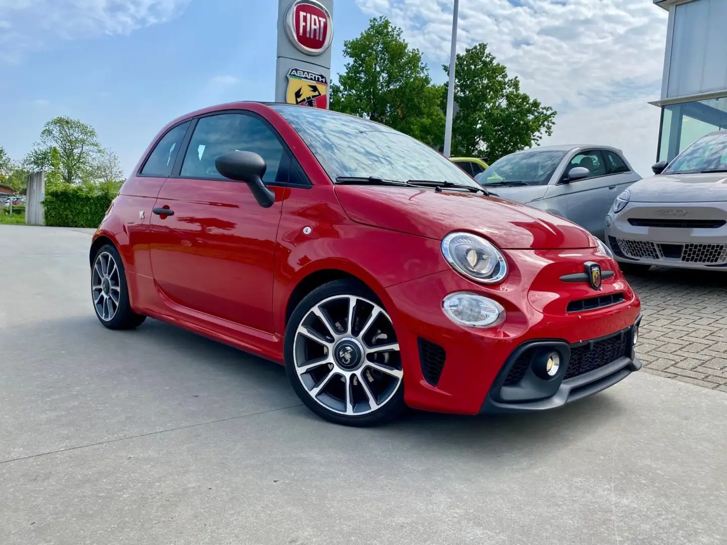 Abarth 595C Turismo Cabrio Rojo - 2