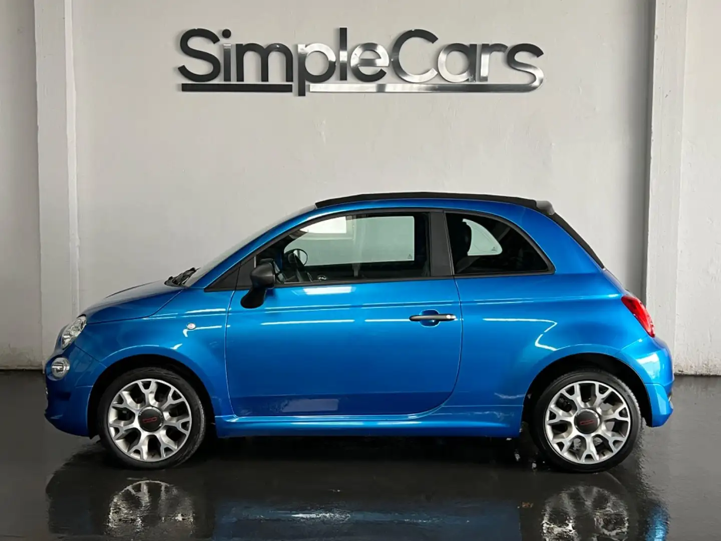Fiat 500 S *Bi-XENON*LEDER*TEMPO* Bleu - 2
