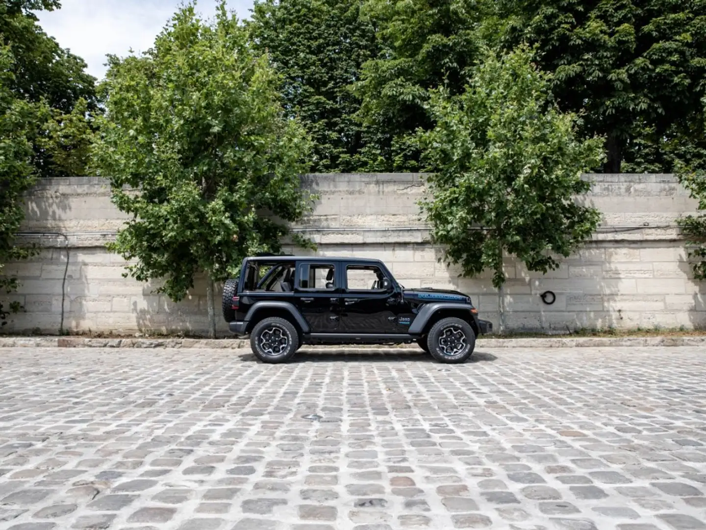 Jeep Wrangler Jeep Wrangler IV (2) Unlimited 4XE 2.0 T 380 PHEV  Noir - 1