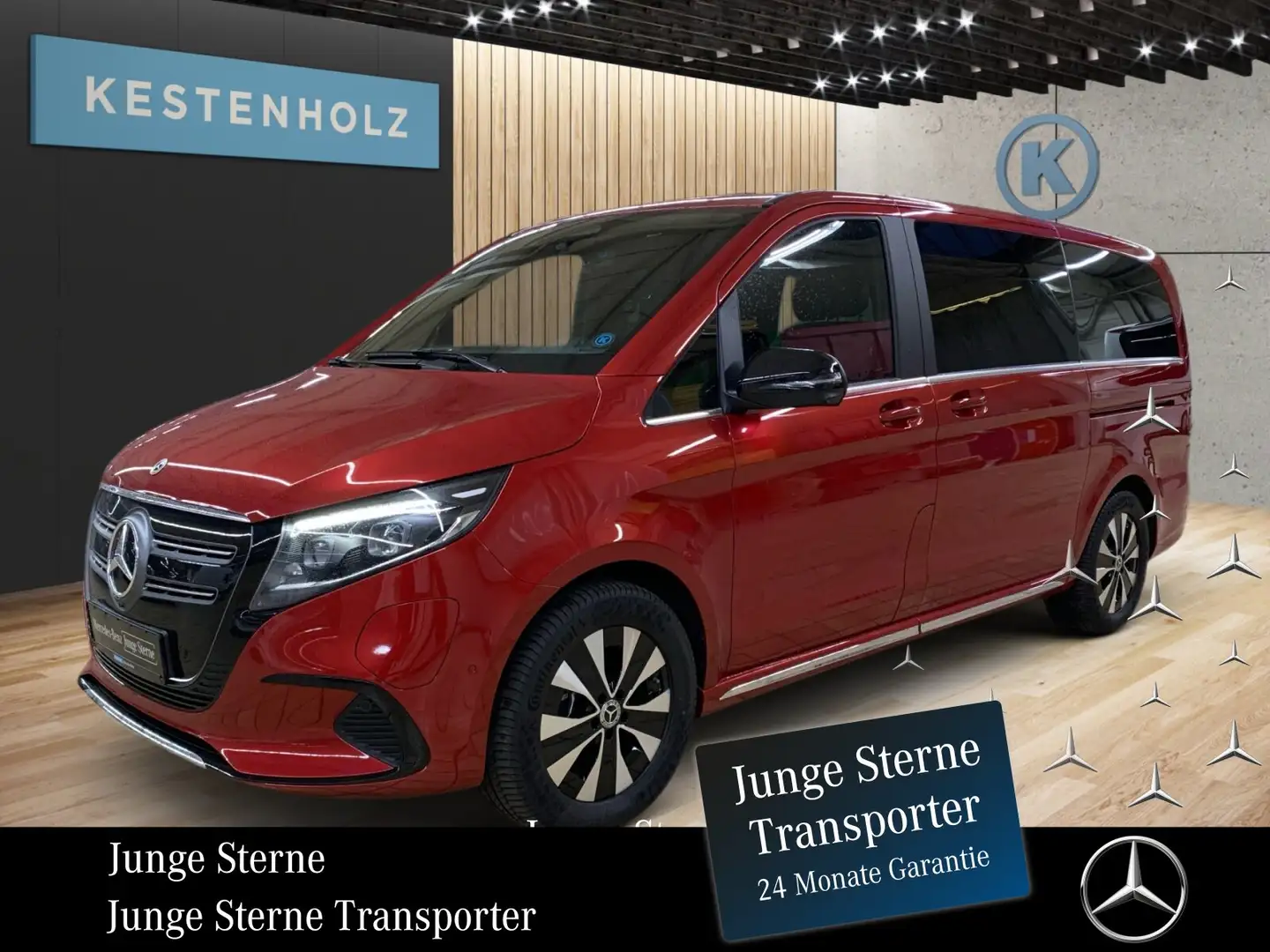 Mercedes-Benz EQV 300 EQV 300 AVANTGARDE Lang *AMG*SHZ*NAVI*KAMERA* Rot - 1