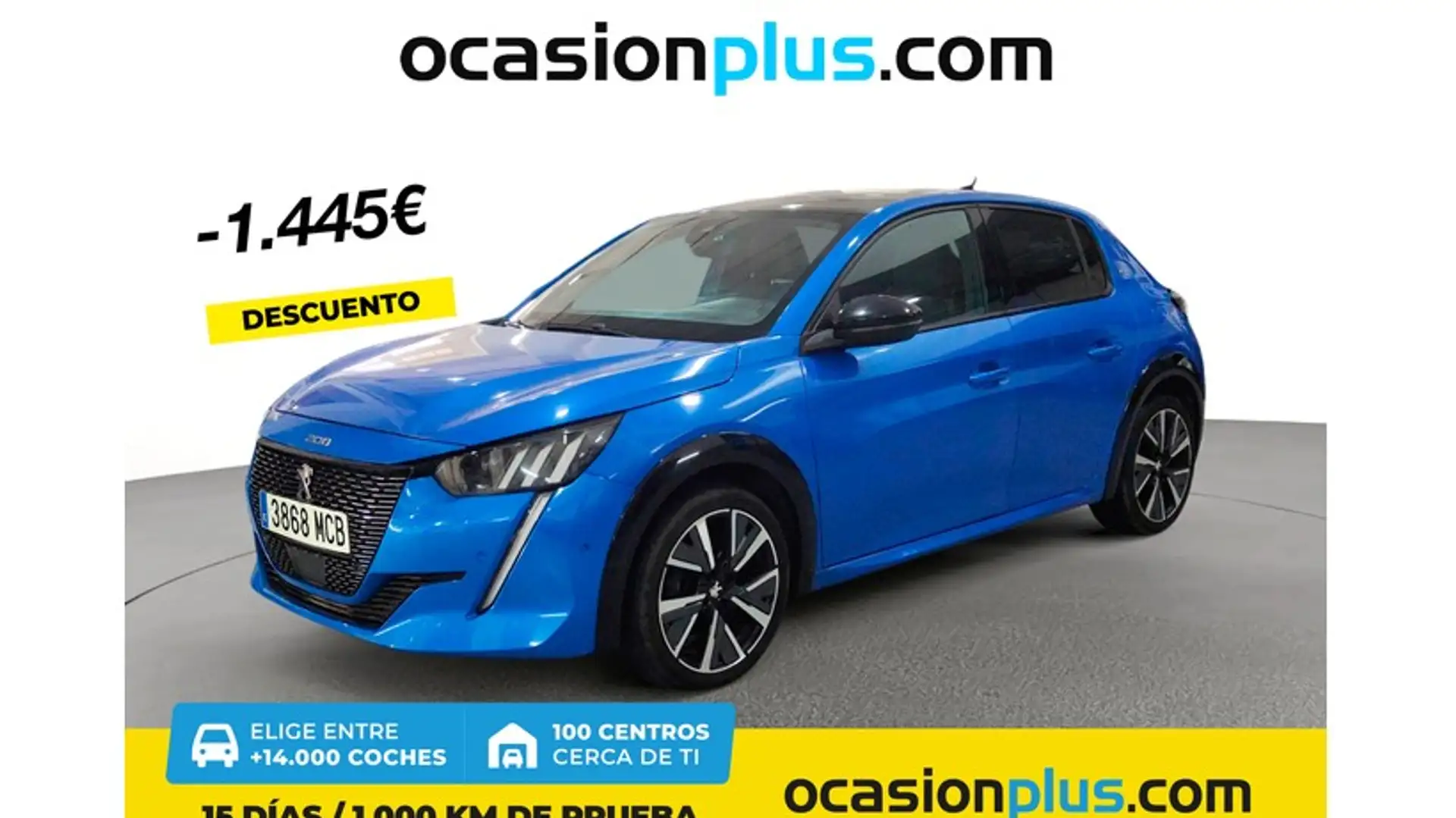 Peugeot 208 1.2 Puretech S&S GT 100 Bleu - 1