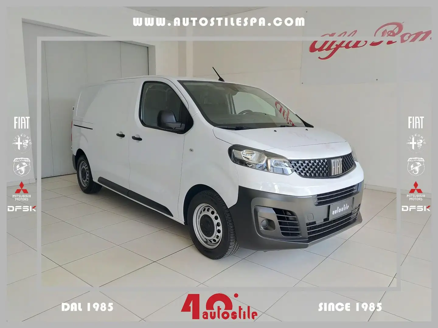 Fiat Scudo Scudo 1.5 BlueHDi 120 CV PL-TN Furgone Business Blanc - 1
